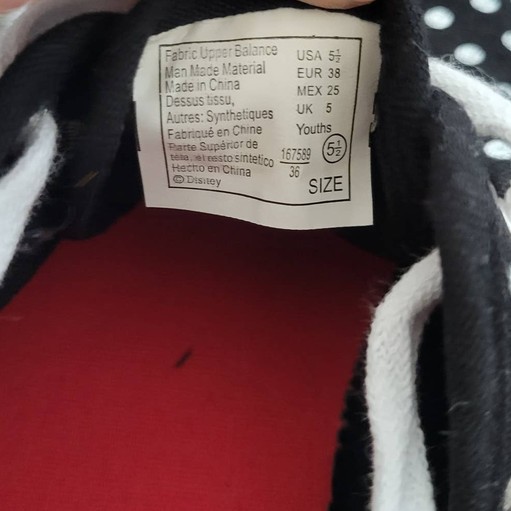 Minnie Mouse Fashion Lace Up Fashion Sneakers - Picture 10 of 10